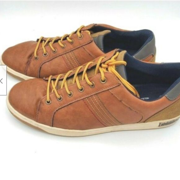 Jonsen Milan Oxfords Leather Cognac Mens Comfort C - Picture 1 of 7